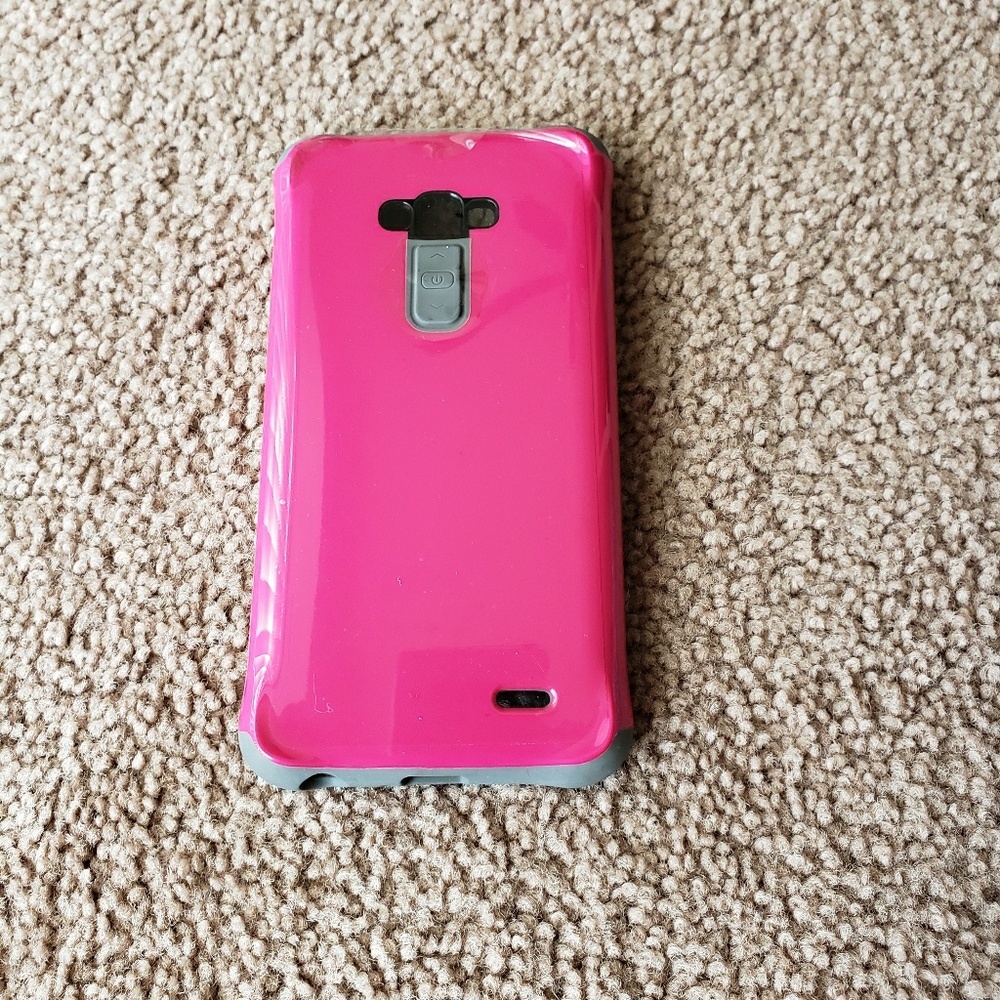 Lg g flex 1 ballistic pink case